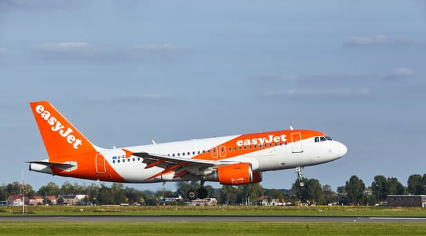 An easyJet plane travelling from the UK was forced to make an emergency landing