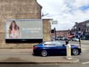 Only Fans billboards pop up in UK promoting adult sex work - residents turn to graffiti 