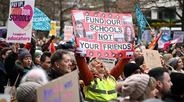 Schools across England will face major disruption today as teachers strike over pay (Photo: Getty Images)