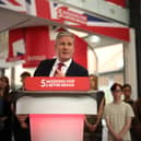 Sir Keir Starmer heckled on stage by green protesters who demand ‘no more U-turns’ from Labour leader 