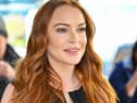 Lindsay Lohan has welcomed her first child with husband, Bader Shammas (Photo by James Devaney/GC Images)