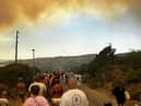 No injuries have been reported on Rhodes so far. However, 3,500 people have been evacuated, according to the BBC, with a further 1,200 expected to be moved out.