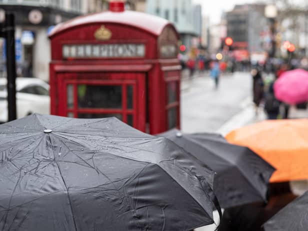 The UK is facing an onslaught of rainy and wet weather - Credit: Adobe