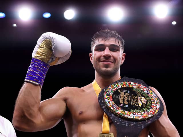 Tommy Fury will return to the ring to face KSI. (Getty Images)