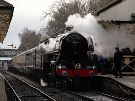 The Flying Scotsman is undergoing repair work which has seen this weekends trip cancelled