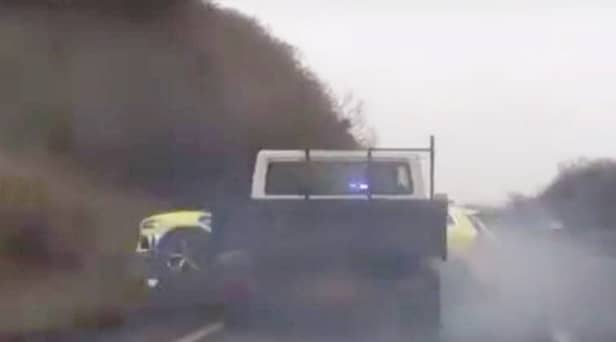 Watch: British driver ‘almost kills’ police officer after ramming car in high-speed chase 