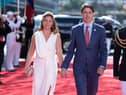 Justin Trudeau and Sophie first started dating in 2003 and got married two years later - Credit: Getty