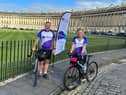 Paul and Karen Smith are taking part in a charity fundraiser in memory of their son Harry (Credit: The Wonky Heart Challenge)