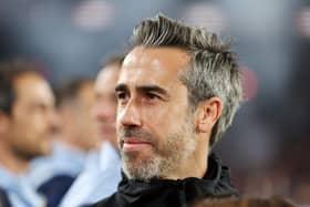 Jorge Vilda is seen prior to the FIFA Women’s World Cup Australia & New Zealand 2023 Final match between Spain and England at Stadium Australia on August 20, 2023 in Sydney, Australia.