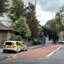 A man in his late teens has been arrested on suspicion of driving while under the influence of alcohol and dangerous driving.