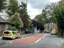 A man in his late teens has been arrested on suspicion of driving while under the influence of alcohol and dangerous driving.