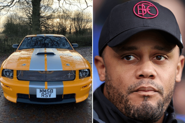 Man City legend and Burnley F.C manager Vincent Kompany puts Ford Mustang GT-California up for sale