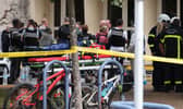 French police have said that a teacher was killed and another two people were injured after a fatal stabbing attack at a high school in the northern city of Arras. (Credit: AFP via Getty Images)