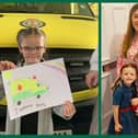 Cali-Maii and her mum (Image: London Ambulance Service)