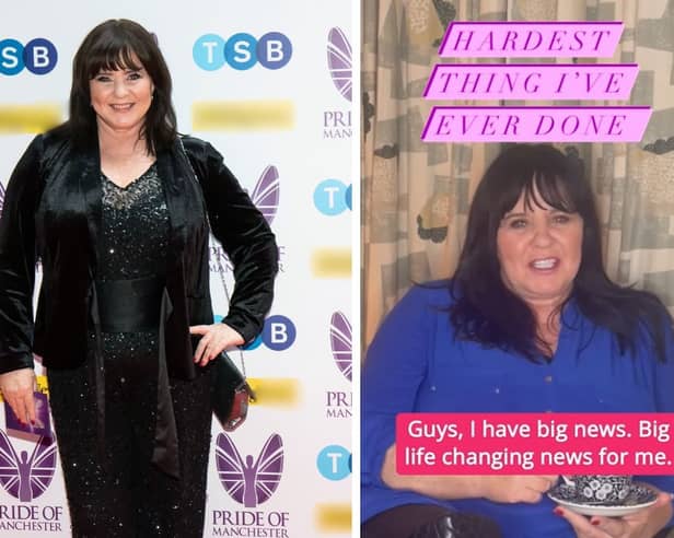 Coleen Nolan has announced she has finally quit smoking after years of trying. (credit Getty/@coleen_nolan on Instagram)