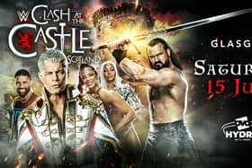 The WWE has announced that they will hold their first PLE in Scotland with this year's "Clash at the Castle" event (Credit: WWE/TKO)