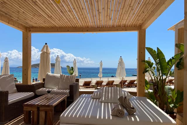The beach club opened in 2012 and also has a second-floor indoor lounge, third-floor terrace overlooking the entire beach club. (Photo: Isabella Boneham/NationalWorld)