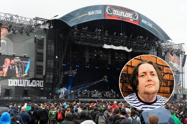Benjamin Jackson shares his experiences as a Download Festival reveller of yesteryear - so what's his advice on plastic bottle fights and "overindulgence"? (Credit: Getty/Provided)