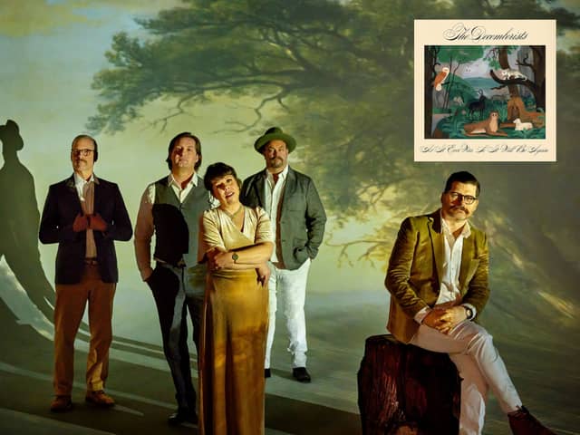 The Decemberists have released their ninth studio album, "As It Ever Was, So It Will Be Again," with reviewer Benjamin Jackson believing it could be the most accessible work for newer fans to discover Colin Meloy (far right) and company (Credit: The Decemberists)
