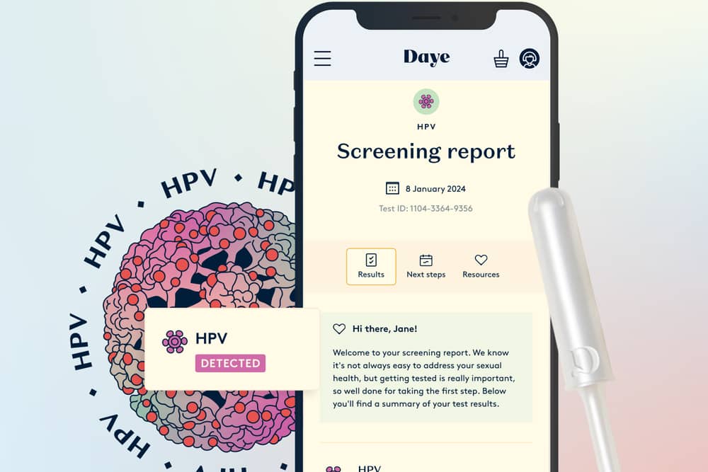 Daye have released the world's first HPV screening tampon. (Photo: Daye)
