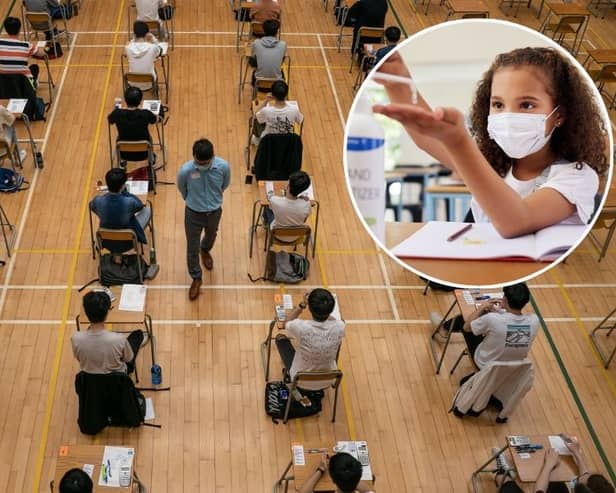 Special measures to make sure students sitting major exams weren't unfairly impacted by the pandemic have gradually slowed down (Photo: National World/Getty/Adobe Stock)