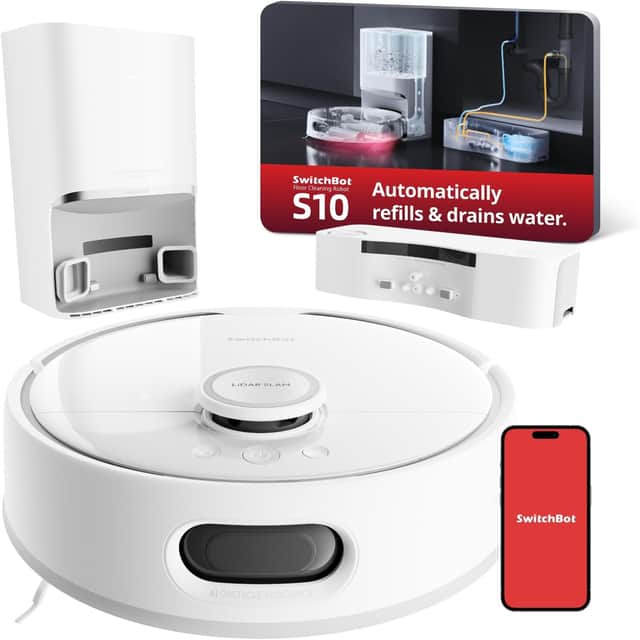 SwitchBot S10 Robot Vacuum Cleaner in the Amazon Prime Day sale