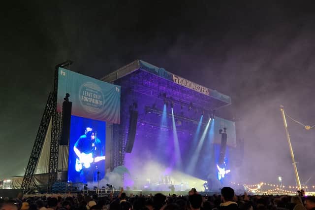Sam Fender at Boardmasters 2024
