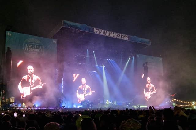 Sam Fender at Boardmasters 2024