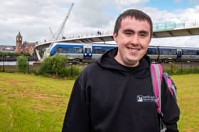 Matthew McGrotty who studies at NWRC was named the 2024 NCFE Learner of the Year