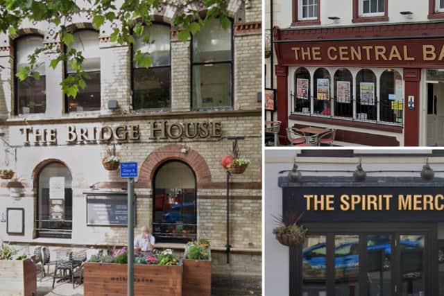 Northern Ireland Wetherspoons pubs: The Bridge House, The Central Bar, and The Spirit Merchant (Photo: Google Maps)Northern Ireland Wetherspoons pubs: The Bridge House, The Central Bar, and The Spirit Merchant (Photo: Google Maps)