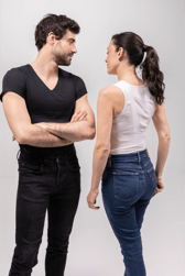The Everyday Vest has black and nude options for and men and women 