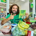 Joe Wicks helps Asda to launch its new Cashpot for School initiative, which aims to make millions of pounds available to primary schools through its Rewards loyalty programme