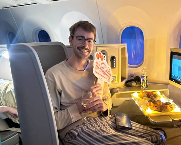 Here's how I spent my 31st birthday on a 14-hour flight from Ho Chi Minh to London in Vietnam Airlines' business class - all the perks, surprises and complimentary cocktails that entailed.