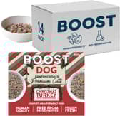 Boost's Christmas Turkey dinner is one of a range of healthy dog foods