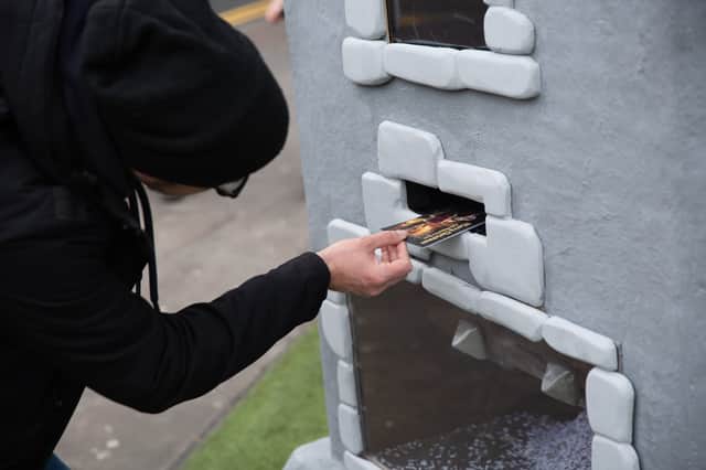 Visitors could share their unwanted Christmas cards, in return for in-game rewards