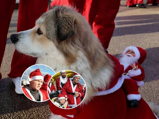 Shots! TV meet the festive runners at Blackpool Santa Dash, in a Christmas Special of Unconventional Brits