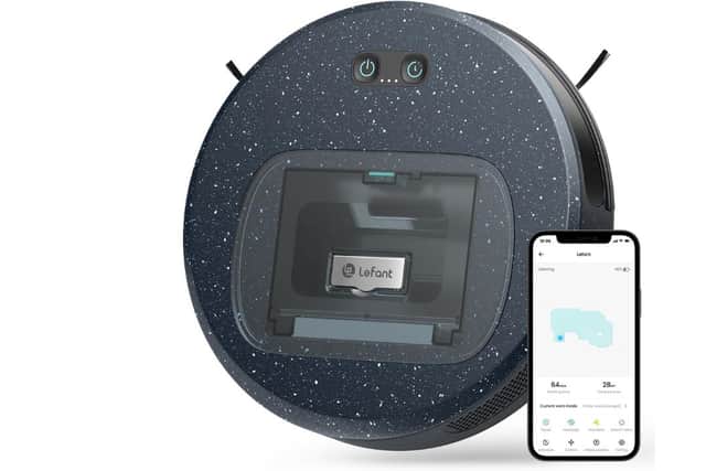The Lefant app links the robot up to Alexa and Google Home