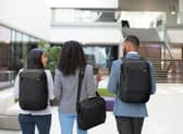 The Dell EcoLoop Premier Backpack 14-16, right, has a host of features for those who travel tech heavy.
