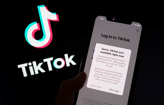 TikTok was unavailable for millions of users over the weekend.