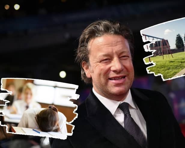 Jamie Oliver has spoken out about the impact dyslexia had on his school experience