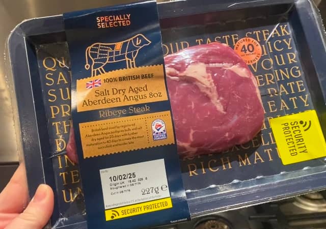 ‘I tried Aldi’s brand-new ‘first-of-its-kind’ steak range but I was a little disappointed’ (Photo: Holly Allton)