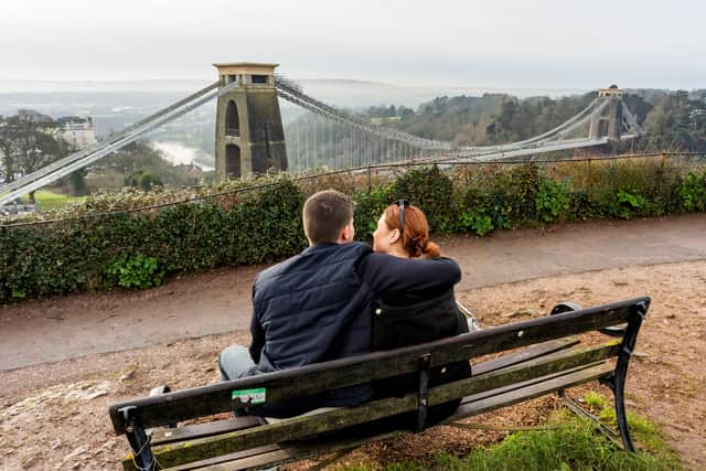 40 per cent of Bristolians claim they show signs of affection 'daily'