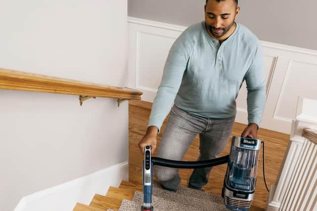 The powered lift-away system makes it so versatile