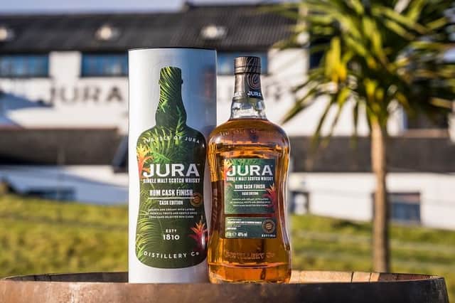 Jura Rum Cask Edition - layered with tropical flavors