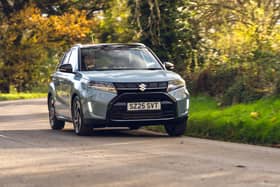 The latest Vitara has had a mild facelift, but it's instantly familiar