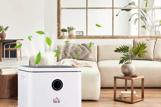 Homes can suffer badly from damp, and a dehumidifier takes any moisture out of the air