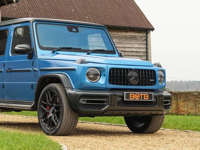 The G-Wagen's design has barely changed since the 1970s