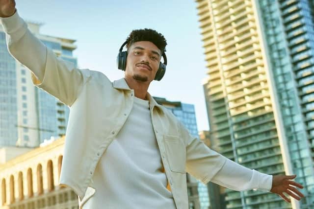Headphones fit more securely than earbuds, and offer better sound quality