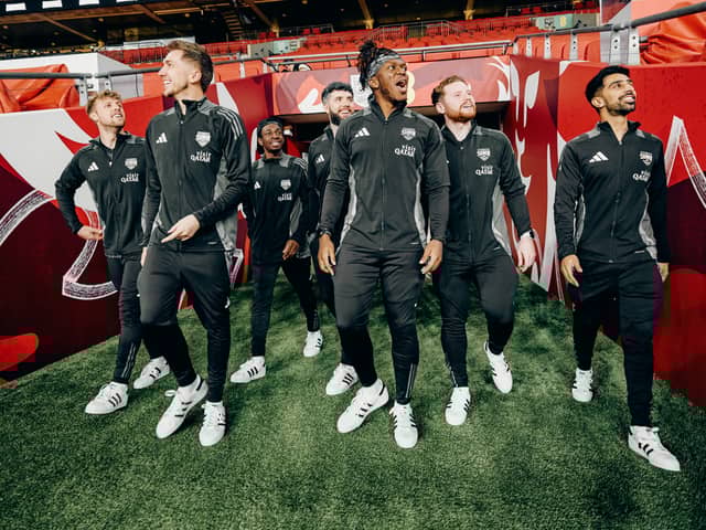 Sidemen Charity match is taking place at Wembley Stadium. 