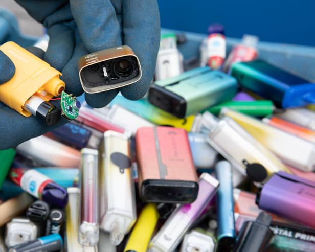 Thousands of vapes seized daily